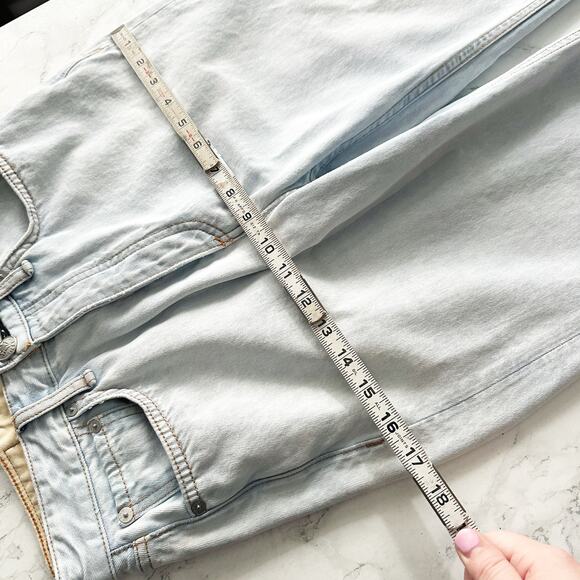 Rag & Bone Alex Primrose High Rise Straight Leg Jeans women’s Size 26 pale blue - Picture 11 of 15
